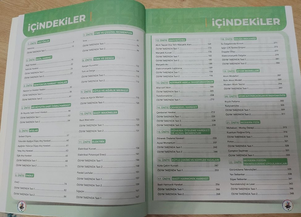 90 Günde VIP Fizik AYT Kampı Video Ders Kitabı - Görsel 2