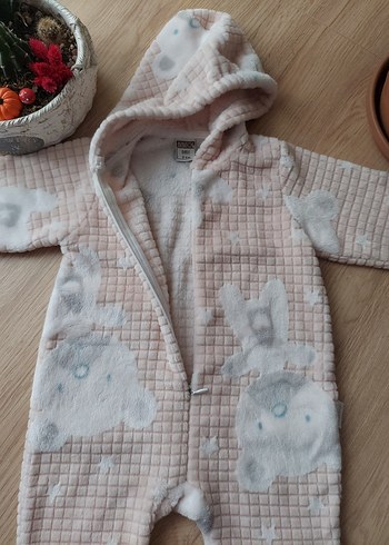 Kışlık Kapüşonlu Bebek Tulumu - Görsel 7