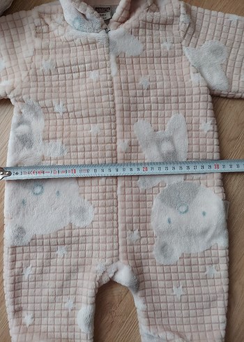 Kışlık Kapüşonlu Bebek Tulumu - Görsel 5