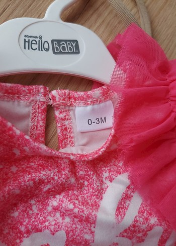 Pembe Fırfırlı Barbie zıbın - Görsel 4