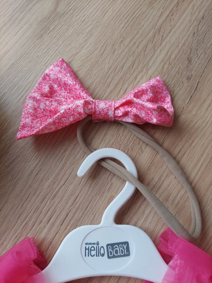 Pembe Fırfırlı Barbie zıbın - Görsel 3