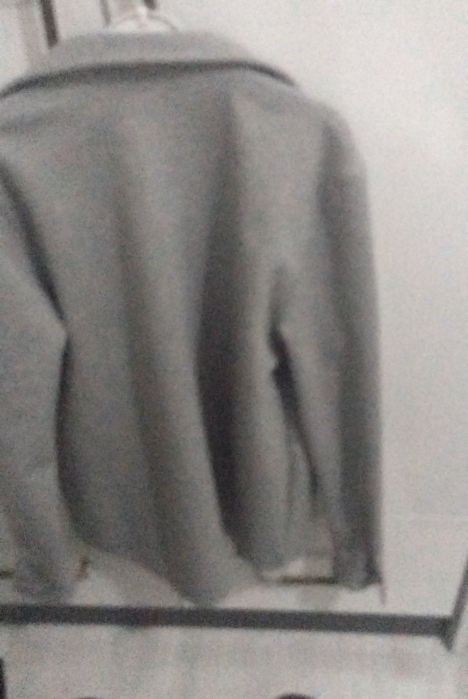 Gri Midi erkek Ceket Düğmeli ve Rahat - Görsel 2