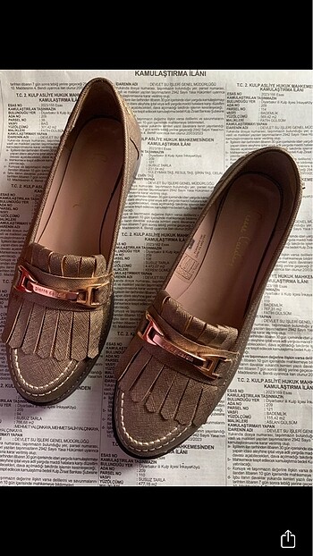 37 Beden çeşitli Renk Pierre Cardin Loafer Kadın Ayakkabı