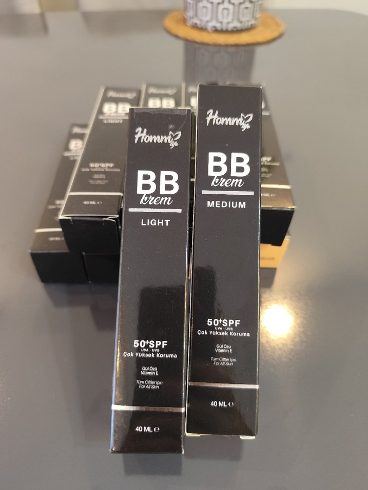 Homm BB Krem 40 ML, 50+ SPF, Açık ve Orta Ton - Görsel 4