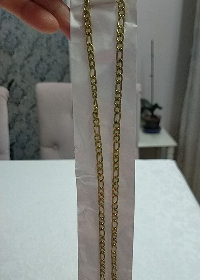 2 adet zincir kolye  - Görsel 2