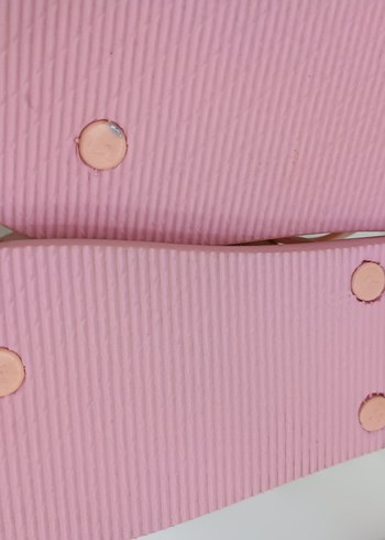 LC Waikiki LCW Pembe Çiçekli Fırfırlı Terlik