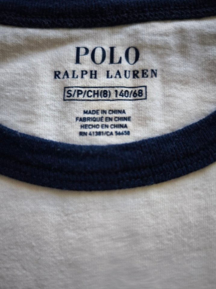 Beyaz Erkek Çocuk Polo Tişörtü Siyah Detaylı - Görsel 3