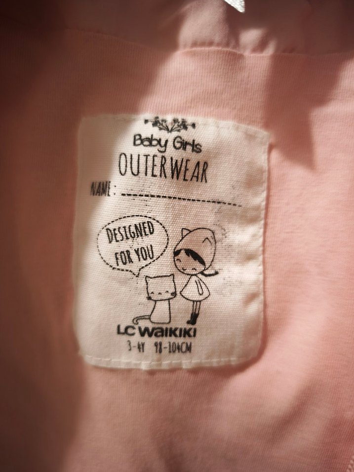 Kız Çocuk Rüzgarlık - Görsel 2