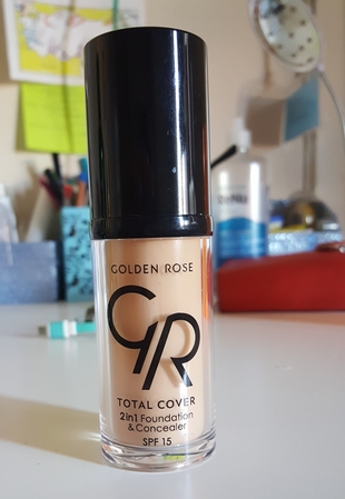 Golden Rose Total Cover 2in 1 Fondöten