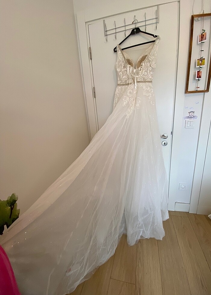 Mediha cambaz özel tasarım gelinlik - Görsel 4