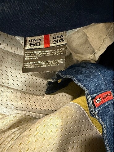 Clover kevlar kot motor pantolonu - Görsel 5