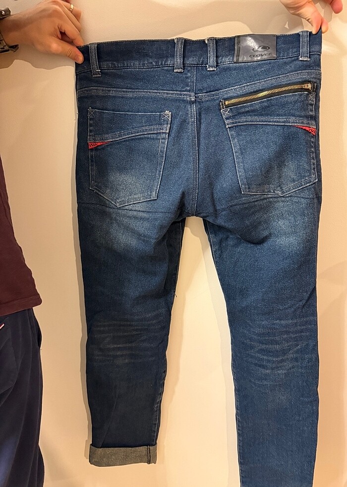 Clover kevlar kot motor pantolonu - Görsel 3