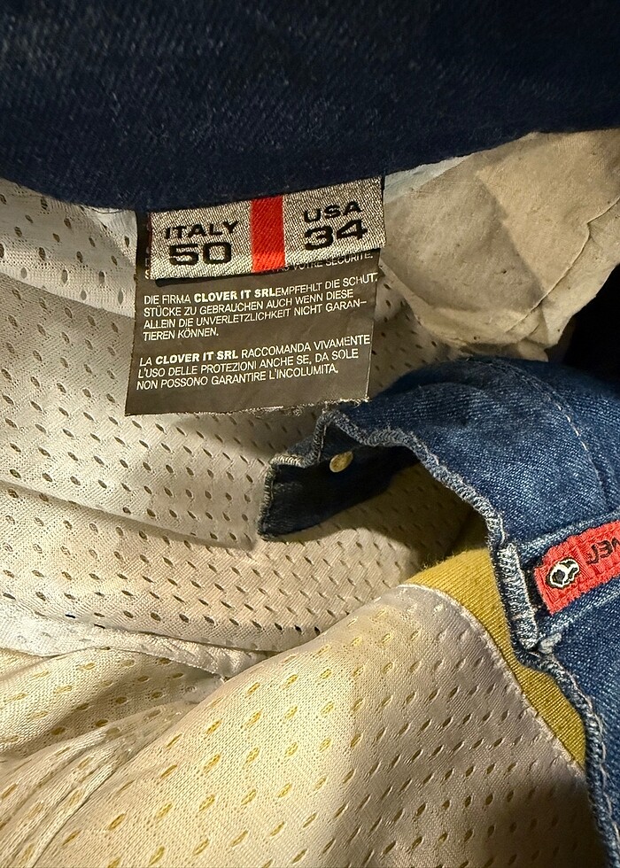 Clover kevlar kot motor pantolonu - Görsel 5