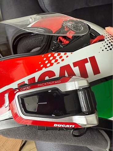 AGV K5 pinlock ve güneş gözlüklü kask+cardo pactalk bold - Görsel 2