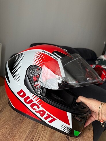 AGV K5 pinlock ve güneş gözlüklü kask+cardo pactalk bold - Görsel 5