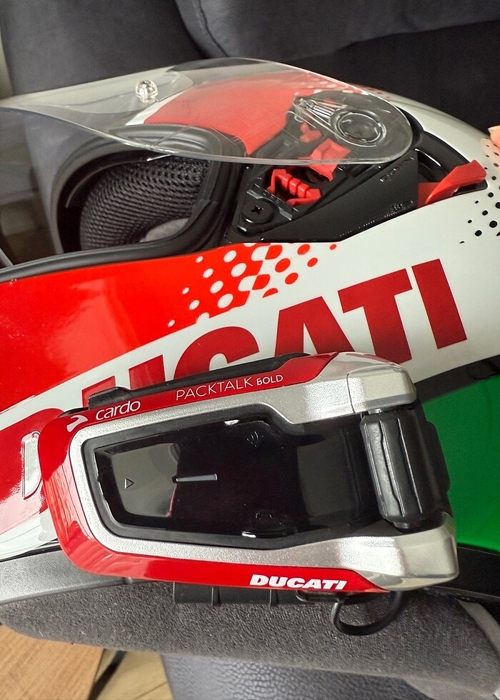 AGV K5 pinlock ve güneş gözlüklü kask+cardo pactalk bold - Görsel 2