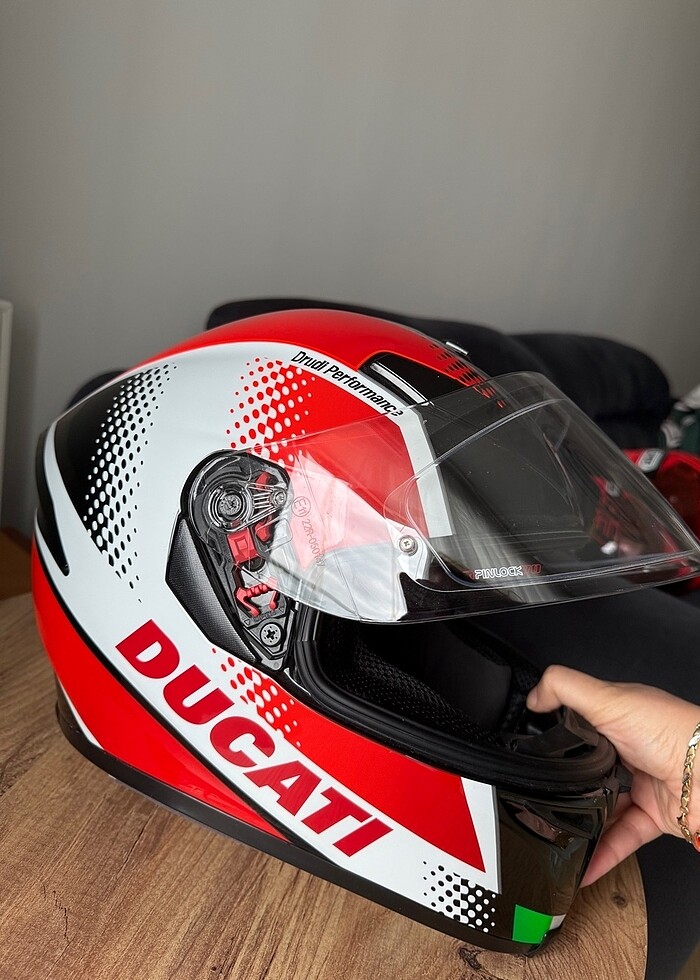 AGV K5 pinlock ve güneş gözlüklü kask+cardo pactalk bold - Görsel 5