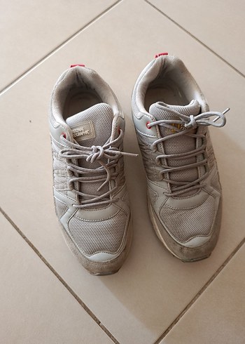 Beyaz Gri erkek erkek ayakkabı - Görsel 2