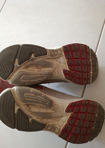 Beyaz Gri erkek erkek ayakkabı - Görsel 6