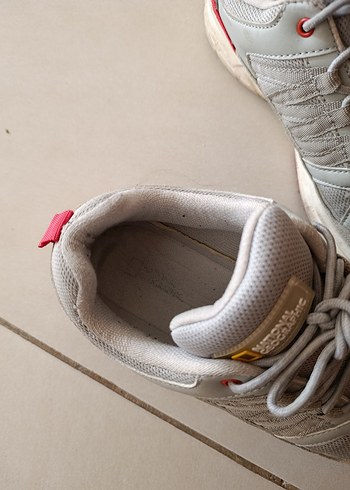 Beyaz Gri erkek erkek ayakkabı - Görsel 4