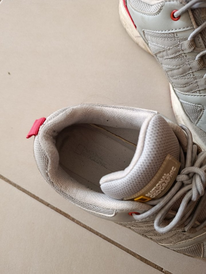 Beyaz Gri erkek erkek ayakkabı - Görsel 4