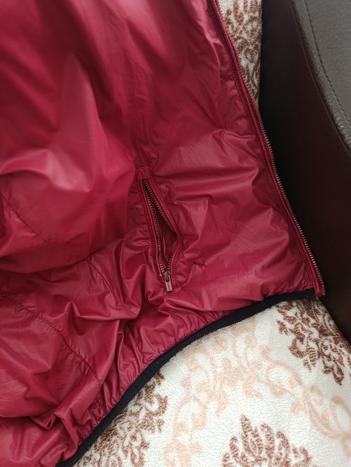 siyah ve kırmızı erkek çocuk Midi Kışlık Mont Kapüşonlu - Görsel 5