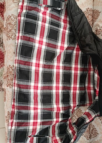 Dik Yaka Fermuarlı Erkek siyah şişme yelek - Görsel 2