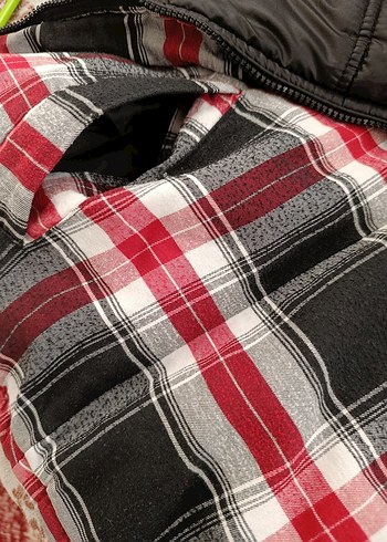 Dik Yaka Fermuarlı Erkek siyah şişme yelek - Görsel 4