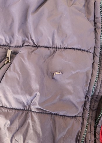 Erkek Çocuk Kapüşonlu Fermuarlı Koyu Mavi Mont - Görsel 2