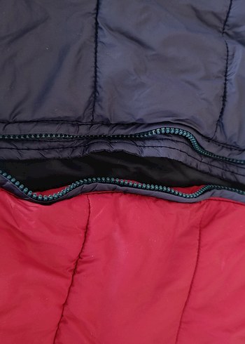 Erkek Çocuk Kapüşonlu Fermuarlı Koyu Mavi Mont - Görsel 8