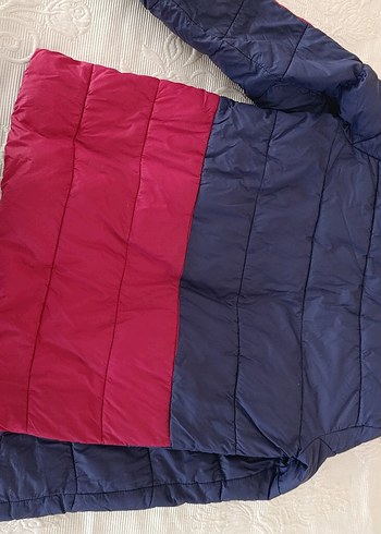 Erkek Çocuk Kapüşonlu Fermuarlı Koyu Mavi Mont - Görsel 6