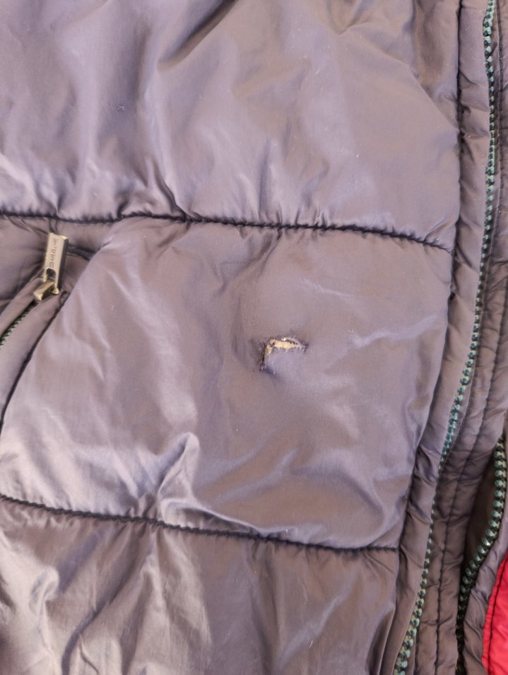 Erkek Çocuk Kapüşonlu Fermuarlı Koyu Mavi Mont - Görsel 2