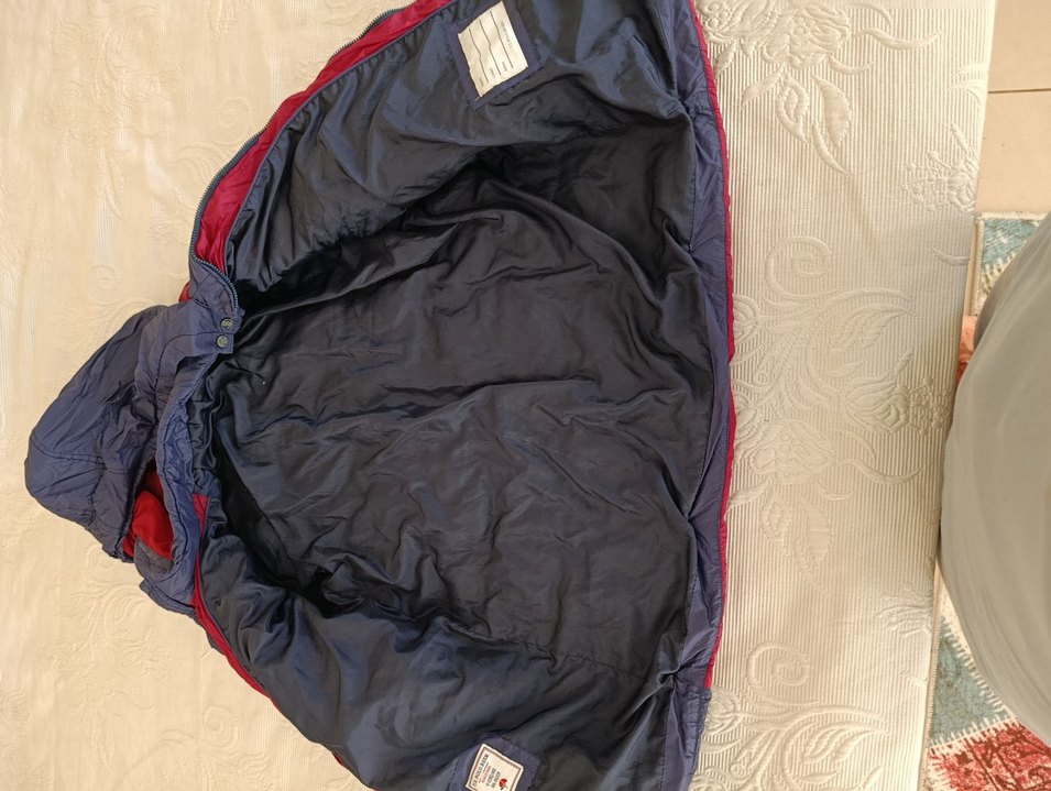 Erkek Çocuk Kapüşonlu Fermuarlı Koyu Mavi Mont - Görsel 3