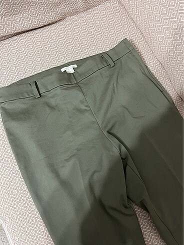 H&M Hm yeşil kumaş pantolon