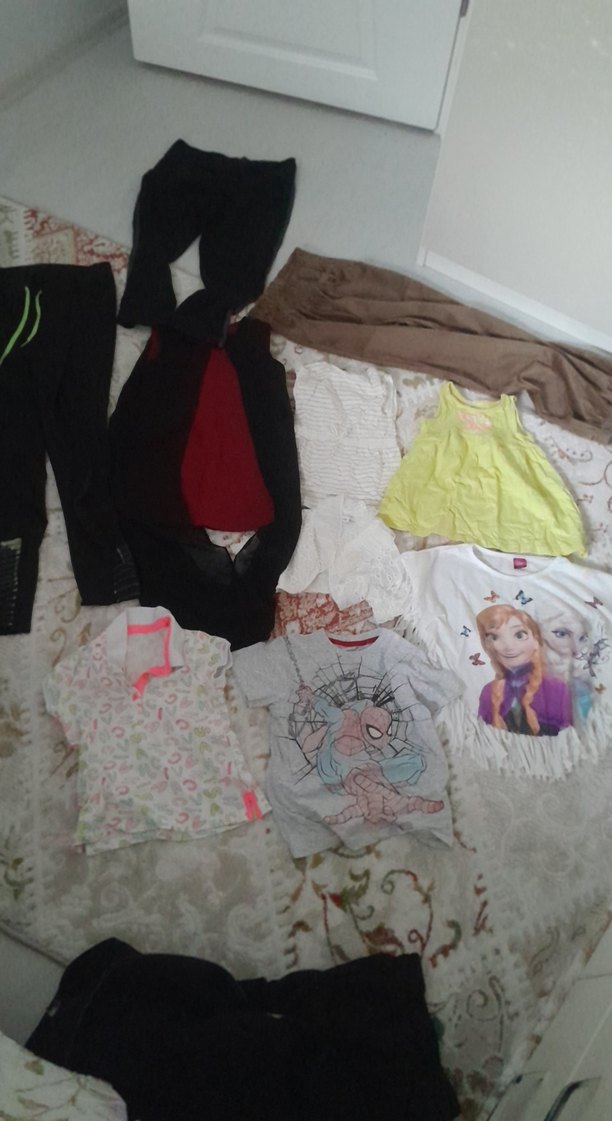 Kız Çocuk Baskılı Bohem Ponço - Görsel 4