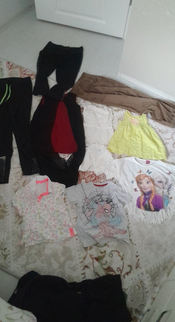 Kız Çocuk Baskılı Bohem Ponço - Görsel 3