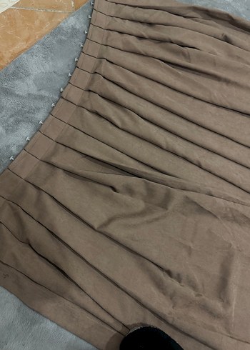 Çağdaş Bej Düz Perde - Görsel 2