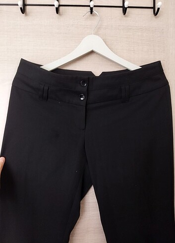 Siyah kumaş Pantolon 