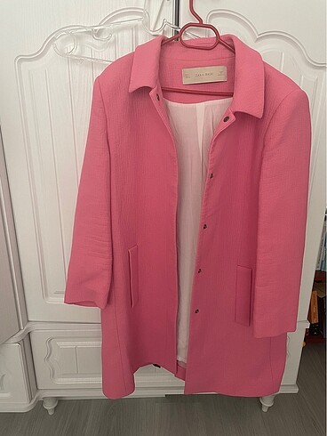 Zara pembe ceket ORJİNAL