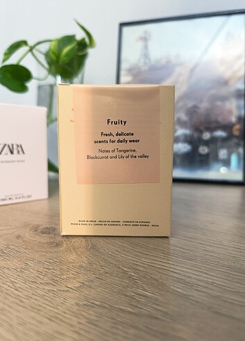 Zara fruity kadın parfüm 100ml