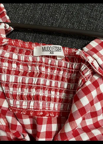 Kırmızı Ekose anna taylor joy mini elbise - Görsel 5