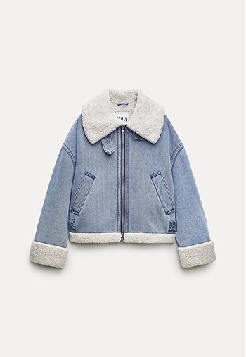 Zara Astar Detaylı Biker Ceket