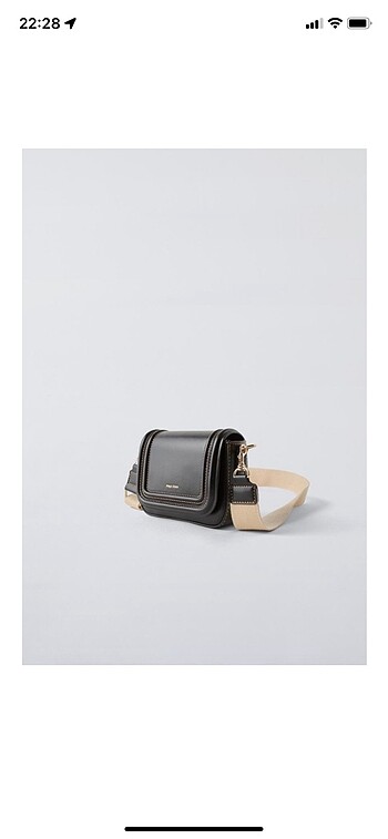  Beden Zara Basic Mini Çapraz Askılı Çanta