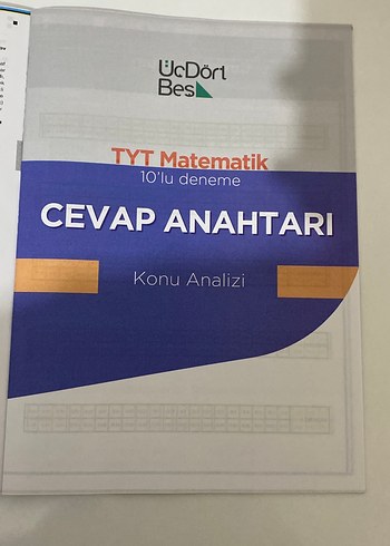 Beden Matematik TYT 10'lu Deneme Kitabı