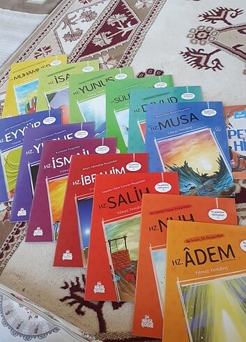 Peygamber hikayeleri. Sıfir 13 kitap. 7 yaş ve üstü