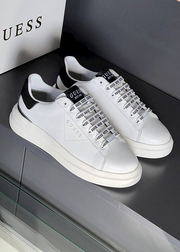 Guess Beyaz Deri Sneaker