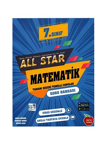 7. Sınıf All Star Matematik Soru Bankası 
