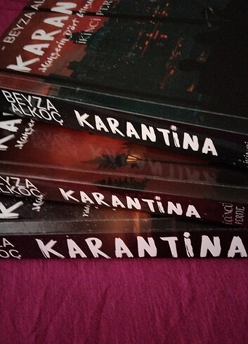 Beden Karatina Üçlü Set Ciltsiz