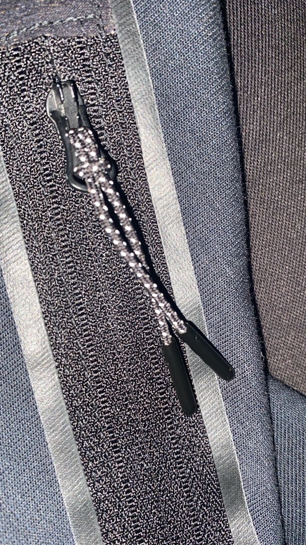 Siyah Nike Spor Fermuarlı Sweatshirt - Görsel 5