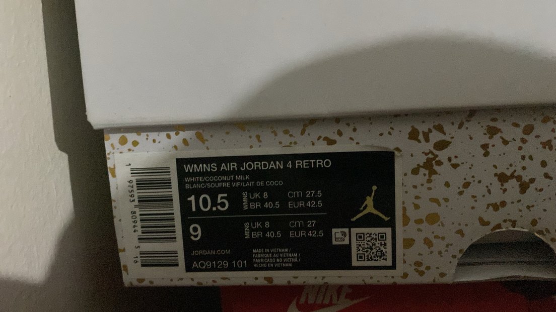 Nike Air jordan 4 Vivid silfur - Görsel 5